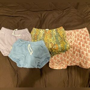 Girls size 2T shorts bundle. Childhoods clothing and Kate Quinn.